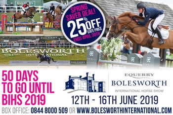 50 Day Countdown to the Equerry Bolesworth International Horse Show